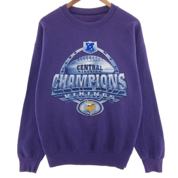 Other - NFL MINNESOTA VIKINGS purple retro tee sweatshirt vintage tee J3500000